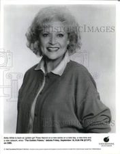 1992 Press Photo Actress Betty White of Television's "The Golden Palace"