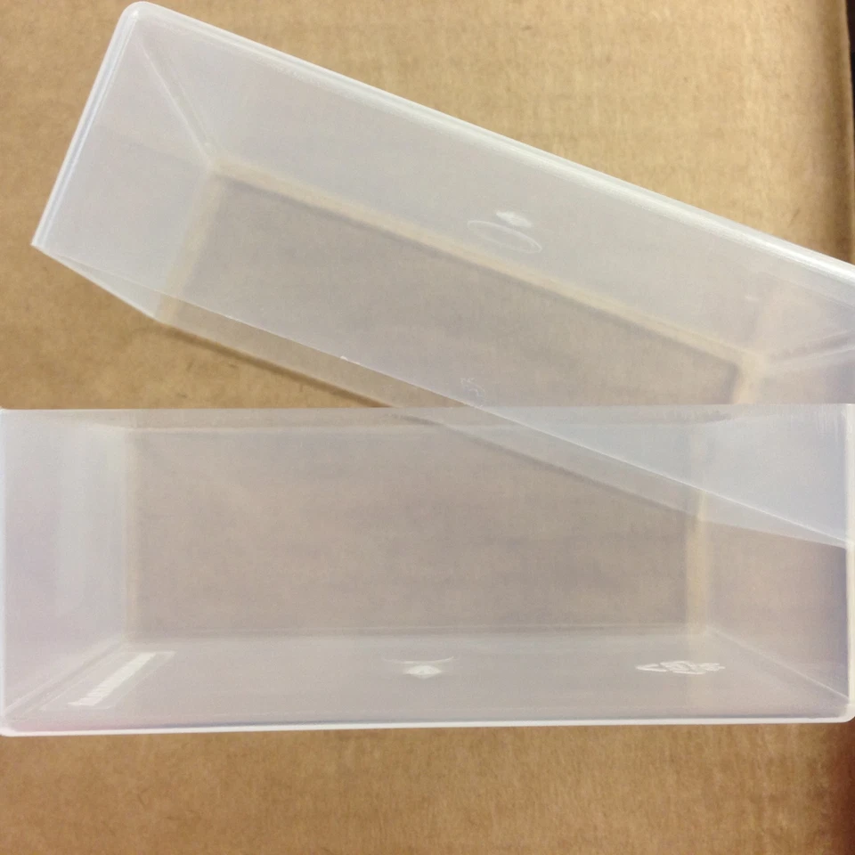 BUSINESS CARD / STORAGE / CRAFT PLASTIC BOXES 97 x 65 x 35 mm 50 100 250 500