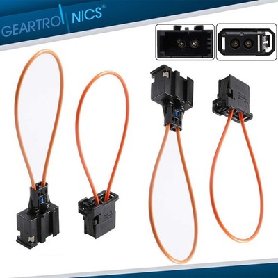 2 Set MOST Diagnostic Kit Fiber Optic Loop Bypass Male & Female For BMW MERCEDE!