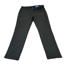 IZOD Black Unisex School Uniform Stretch Pants Size 14 New NWT
