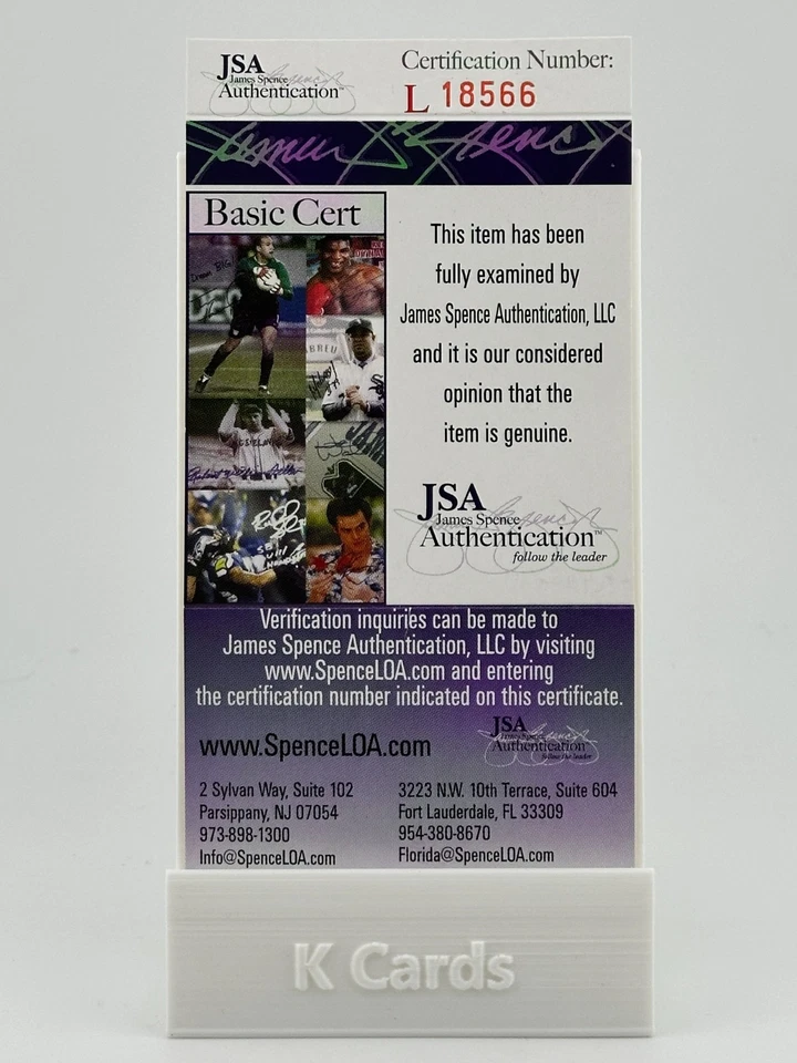 Bob Lemon Signed OAL Baseball (HOF) ⚾ JSA COA – Cleveland Indians Legend - Image 3 of 3