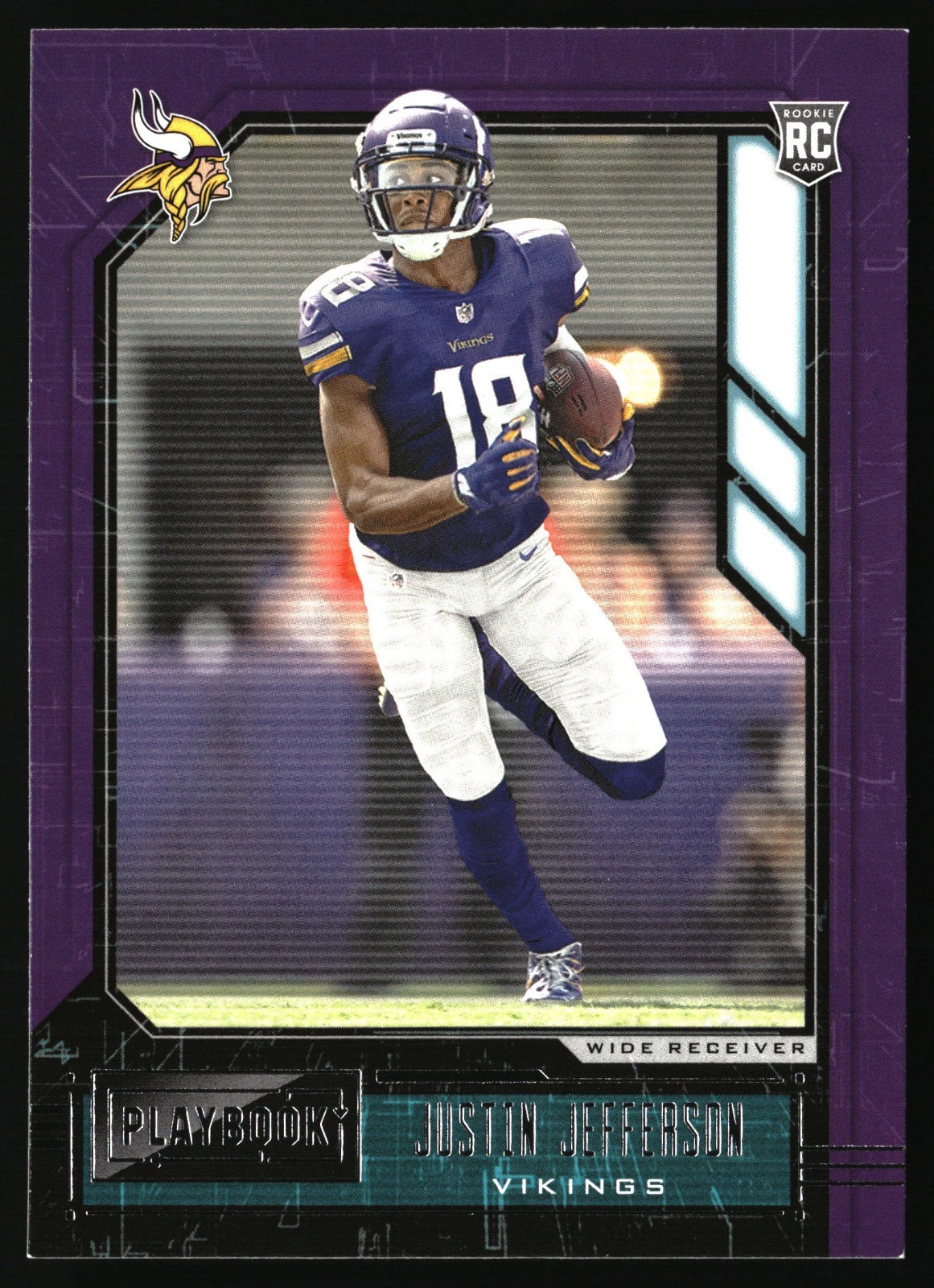 2020 Panini Playbook - Rookies Justin Jefferson #114 (RC)