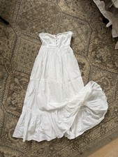 Urban Outfitters Strapless White Dress Women’s Size Small