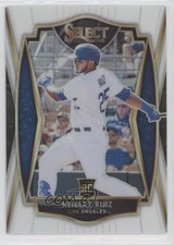 2021 Panini Select Premier White Prizm 10/50 Keibert Ruiz #121 b9e