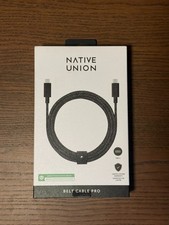 Native Union USB-C to USB-C Cable  240W  8ft  Belt Cable Pro with LED  Strap