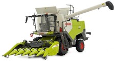 MARGE MODELS, Moissonneuse-Batteuse CLAAS Evion 410 avec coupe Rovio 4.675FC,...