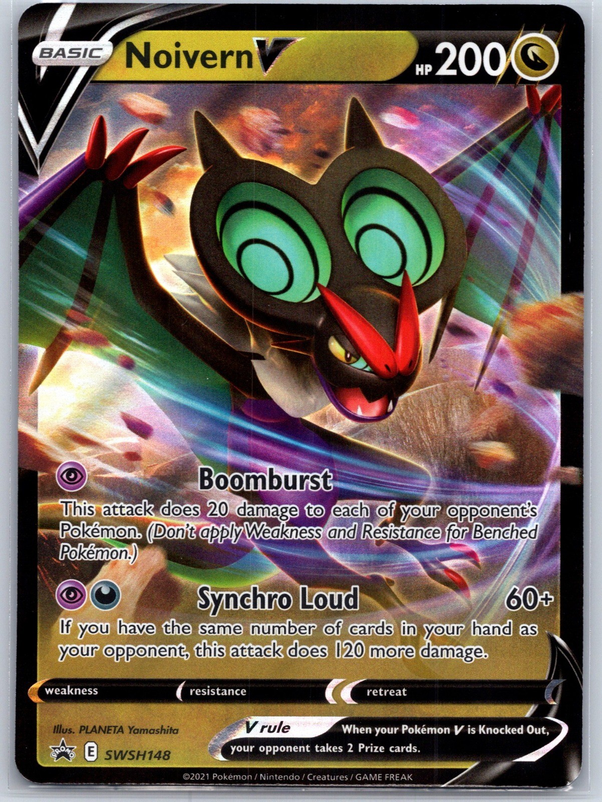 Noivern V SWSH148 Near Mint SWSH: Sword & Shield Promo Cards Pokemon Shipnow