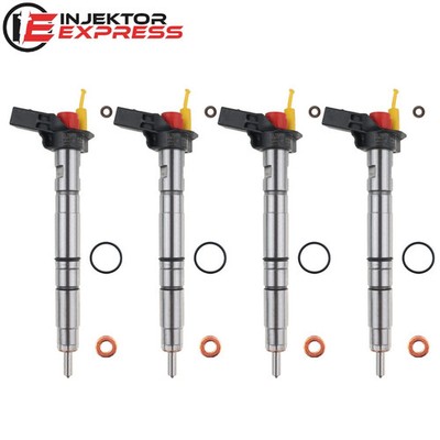 4x 0445116030 0986435360 Bosch Injektor Einspritzdüse VW AUDI SEAT SKODA 2.0TDI