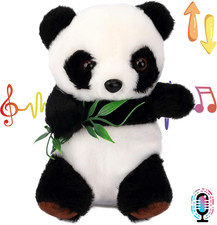 Talking Panda Repeats What You Say Nodding Electric Interactive Animated Toy Spe