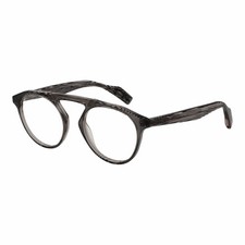 Yohji Yamamoto YY1027 048 montatura ottica aviatore marrone cerchio intero 50 mm uomo