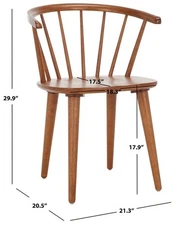 Safavieh BLANCHARD SIDE CHAIR, Reduced Price 2172772756 AMH8512M-SET2