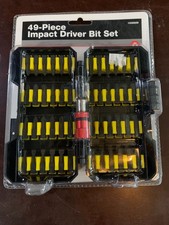 49-piece Impact Driver Bit Set - black oxide powder-coated finish 1335829