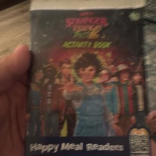 McDonald's Stranger Things Happy Meal Readers Activity Book 2024
