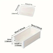 Cable Organizer Storage Box Set Plastic Charging Cord Desktop Desk Organizer