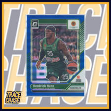 2024-25 Panini Donruss EuroLeague Basketball Kendrick Nunn Optic Blue 41/49 #8
