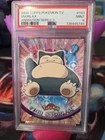 Topps 2000 Pokemon TV Snorlax #143 Blue Label  PSA 9