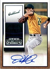 2015 Panini Contenders Draft Ticket Blue Foil #16 Dakota Chalmers Auto - BB