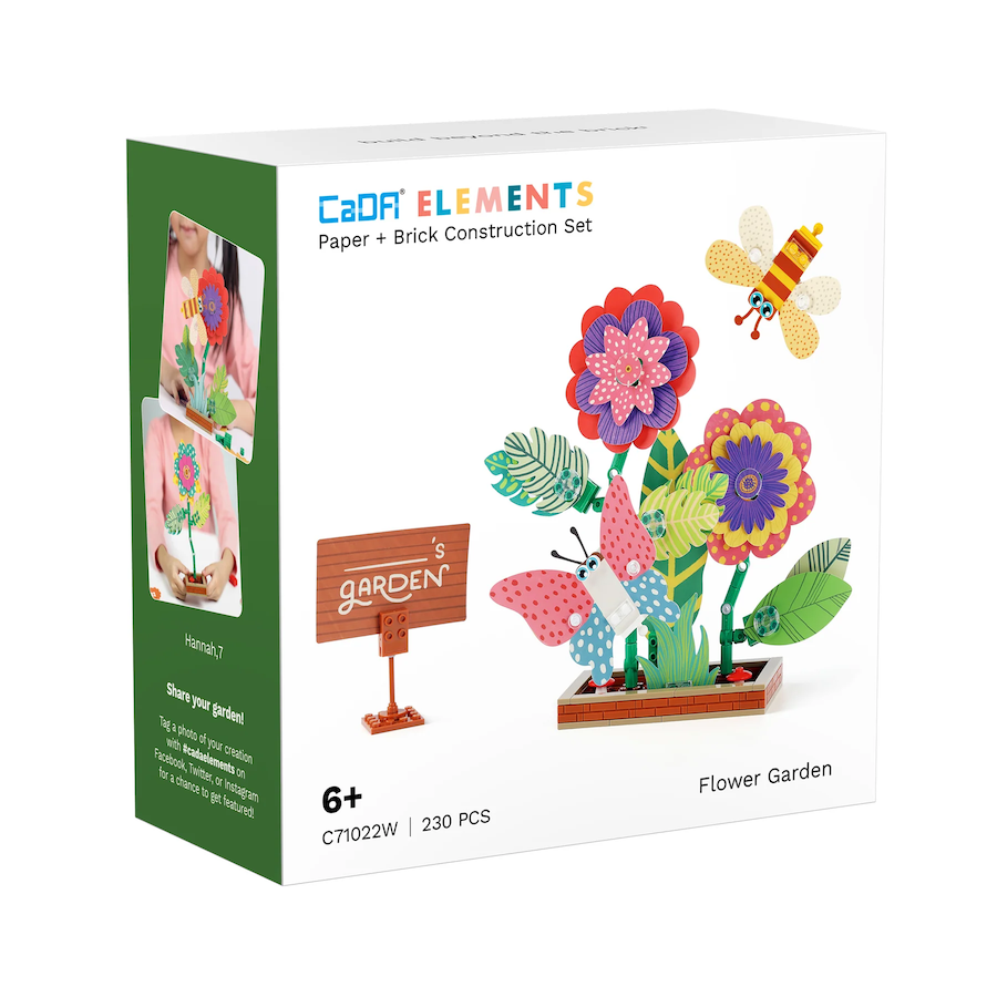 CaDA C71022W Flower Garden - 230pcs - Image 5