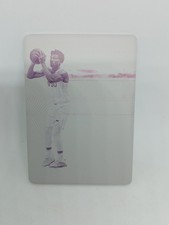 2023-24 Panini National Treasures Magenta LOGOMAN PRINTING PLATE Ochai Agbaji 