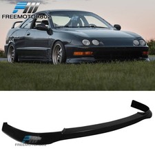 Fits 98-01 Acura Integra Dc2 Type-r Style Pu Black Front Bumper Lip Spoiler