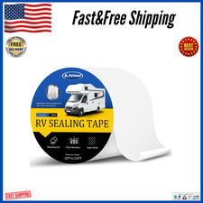 RV Roof Tape White, Camper Roof Repair Sealant Tape, RV Sealant Tapes 6" x 50 US