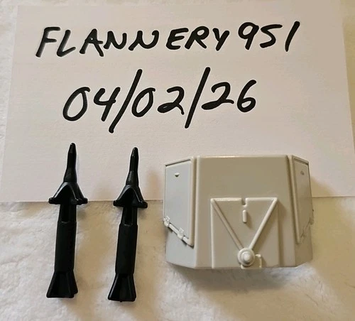 Vintage GI Joe ARAH Triple-T Vehicle Accessories & missle Lot