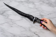 Skyrim Ebony Dagger 1:1 Replica Prop Cosplay Elder Scrolls collectible