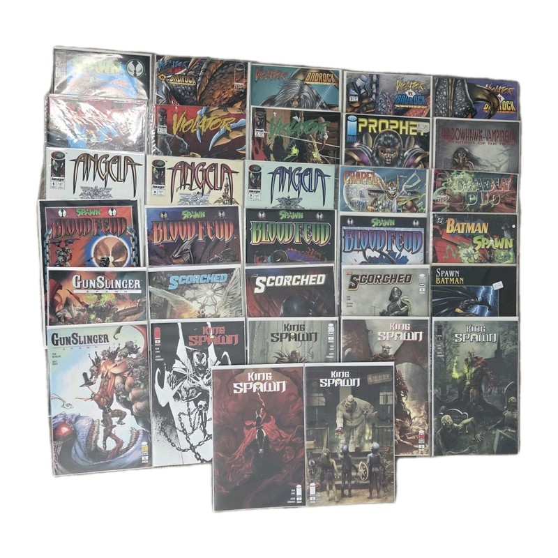Spawn Universe Lot – Batman/Spawn Frank Miller + Spawn/Batman War Devil + Angela