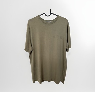A.P.C. CARHARTT Wip T Shirt Beige Size XL
