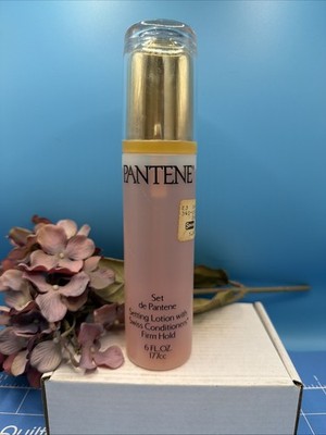 Vintage Pantene Setting Lotion Swiss Conditioners Firm Hold 80 s 6fl oz Spray