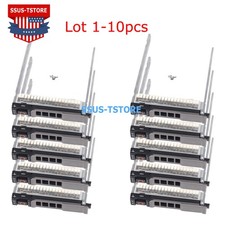Lot 2.5" SAS SATA Tray Caddy NRX7Y For DELL PowerEdge M620 M520 M630 M820 M420