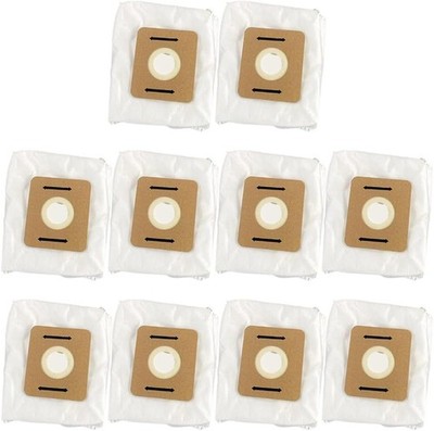 10er-Pack Ersatz-Staubsaugerbeutel für Atrix Rucksack-Staubsauger VACBP610P, 