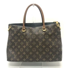 LOUIS VUITTON Monogram Pallas 2Way Shoulder Bag Crossbody Handbag M41064 Auth