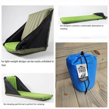 Pac Back Gear Trio 3-in-1 Sleeping Pad Regular 20" X 72"