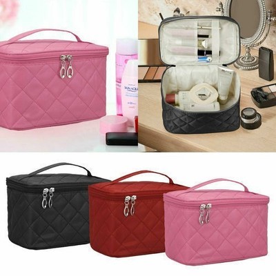 Große Make-up-Tasche Kosmetiketui Aufbewahrungsgriff Organizer Travel Kit
