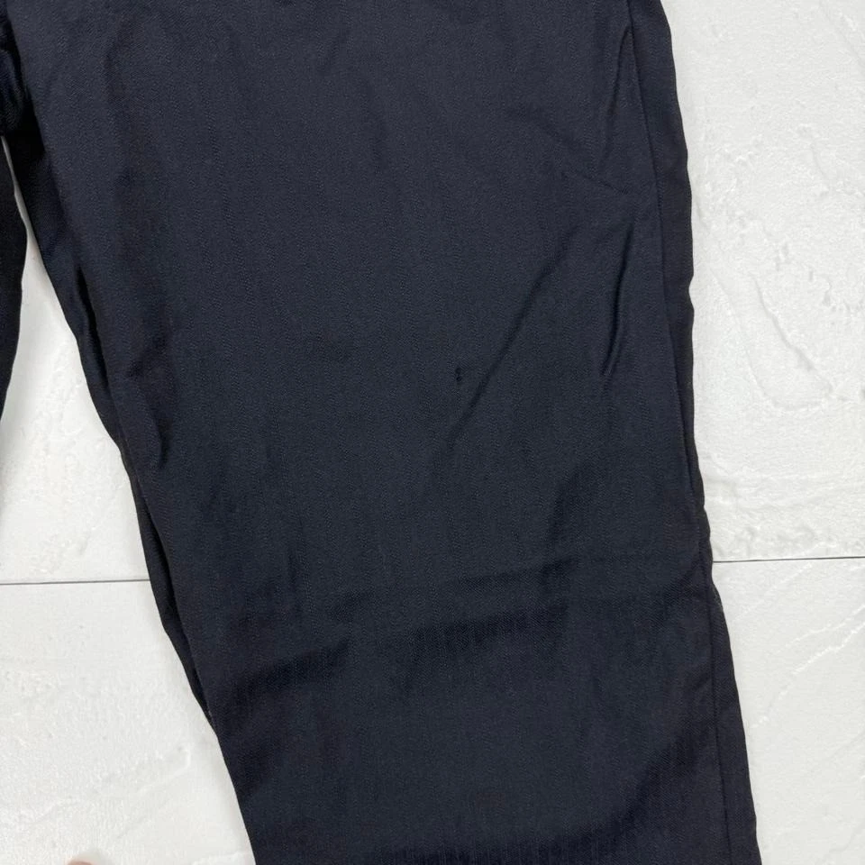 Pantalón Burberry azul marino con corte ajustado 30X30 100% lana hecho en Italia Foto 3 de 4