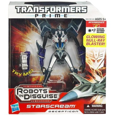 Transformers Prime: Robot In Disguise - Starscream Decepticon Action Figure (8''