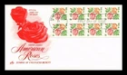 DR JIM STAMPS US COVER ROSES BOOKLET FIRST DAY ISSUE ARTCRAFT