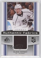 2013-14 SP Game Used Edition Authentic Fabrics Jerseys Slava Voynov #AF-VV av1