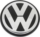 VW Volkswagen Genuine Wheel Centre Cap 65mm Satin Black Chrome Alloy Hub 3B76011