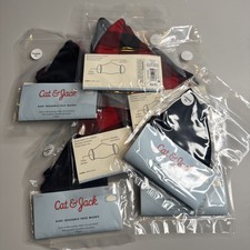 Cat  Jack Kids Face Masks Black  Red Plaid Black 2 Count Updated Fit 7 Packs