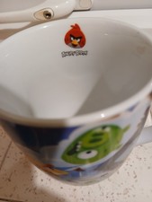 VINTAGE Stor Spain Angry Birds Mug Red Chuck Bomb & The Pigs Coffee/Tea Mug/Cup.