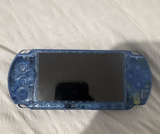 Sony PSP-3000 Handheld System Transparent Blue/Clear, USB & Headphone Jack