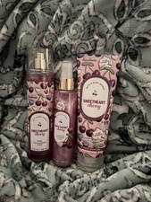 Bath  Body Works Shimmer mist , Body Cream  Fragrance Mist, SWEETHEART CHERRY
