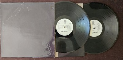 Metallica - Black Album - 2 x 12'' Vinyl OIS - first press 1991 Made in Holland