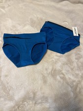 Lot Of 2 Women  s Jockey Panties/Bikini Turquoise Size 5