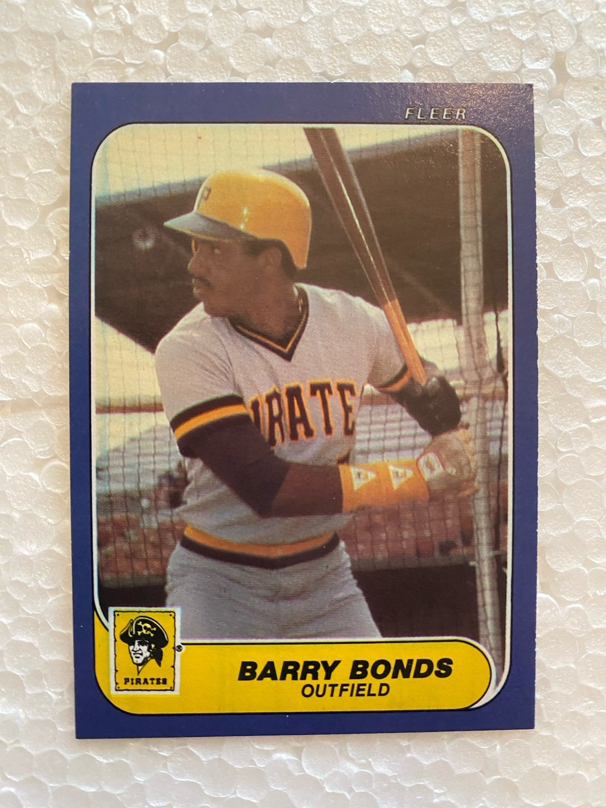 1986 Fleer Update - Barry Bonds #U-14 (RC)