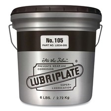 105 Series Lubricant, 6 lb, Tub, NLGI Grade 0 Lubriplate L0034005 892157034630
