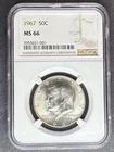 1967 Kennedy Half Dollar NGC MS-66, Buy 3 Items, Get $5 Off!!
