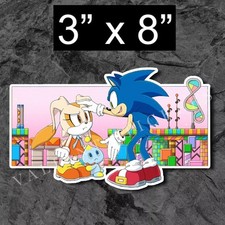 Sonic The Hedgehog Slap sticker, Sonic hedgehog Sticker, sonic cream sticker
